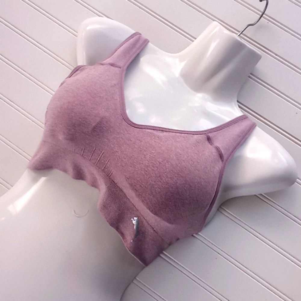 Puma Lavender Crop  Activewear Top